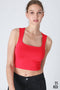 Clean Line Square Neck Top-TOP-NIKIBIKI-Red-Urbanheer