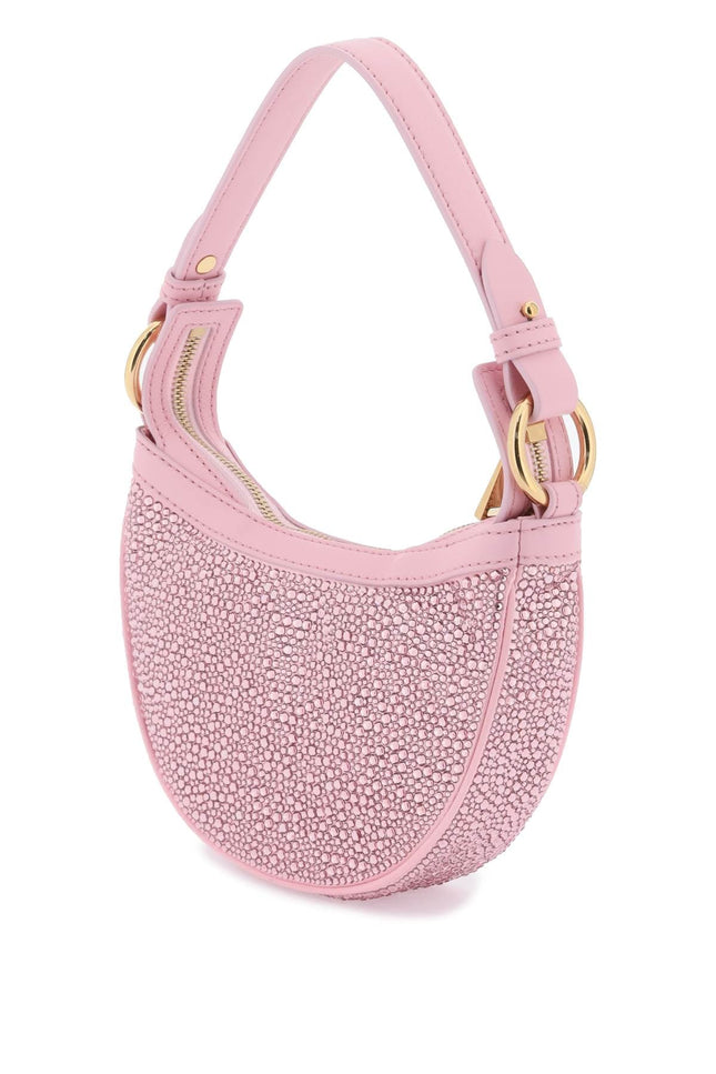 repeat mini hobo bag with crystals