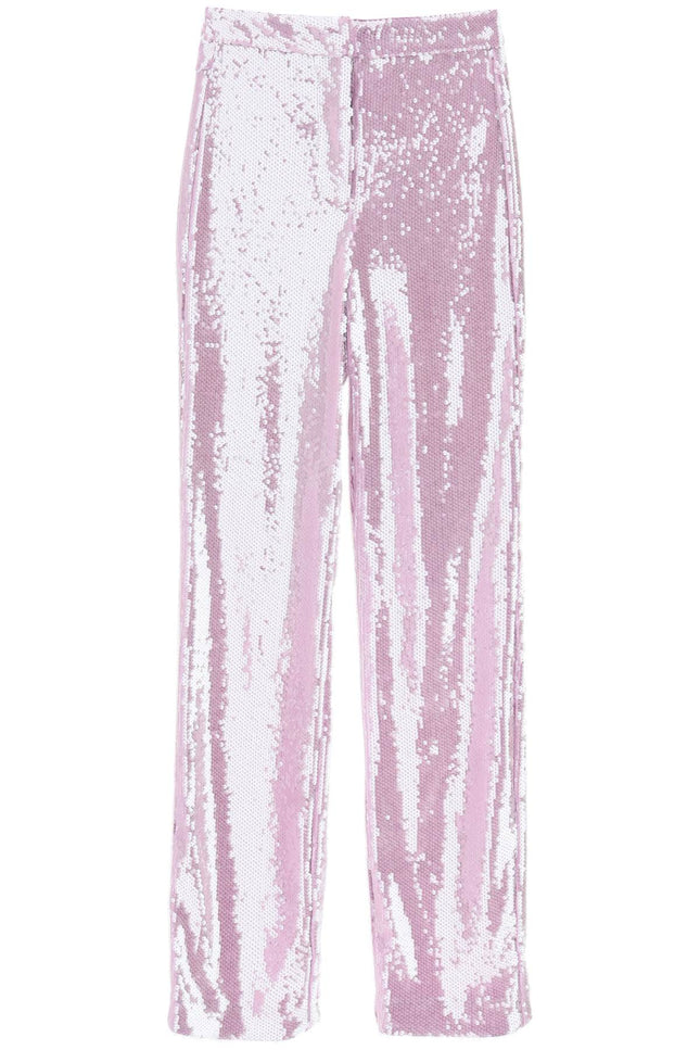 'robyana' sequined pants - Purple