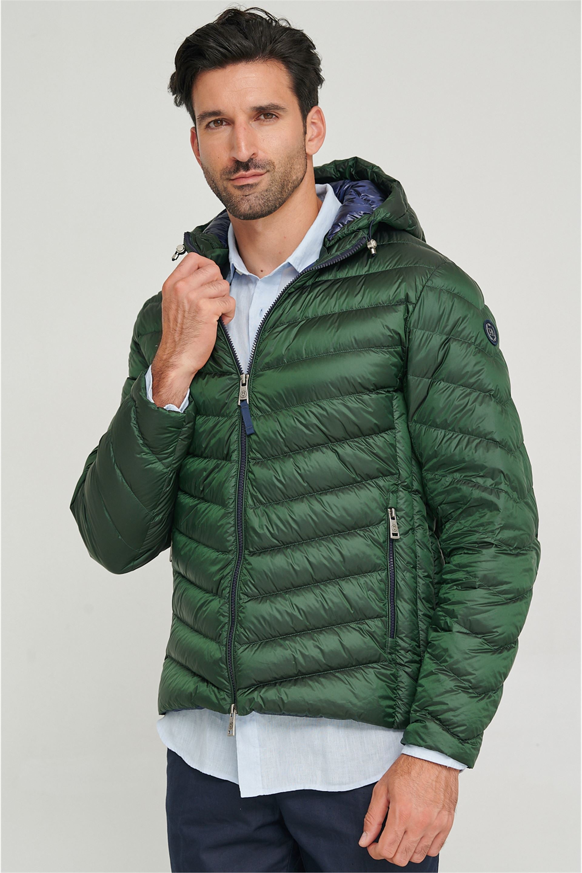 FENIX Lightweight Men'S V-Shaped Short Jacket-Henry Arroway-S-GREEN FOREST-Urbanheer