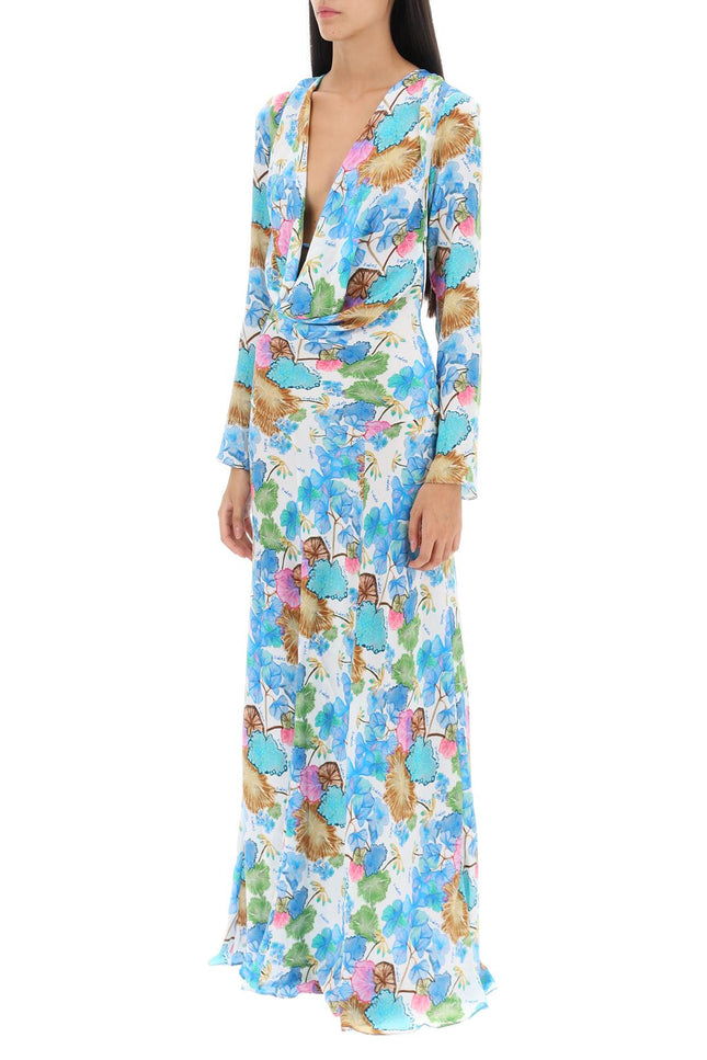 senty floral maxi dress