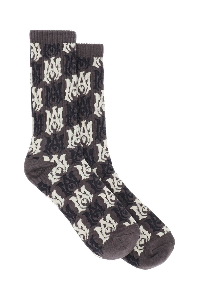 socks with ma pattern