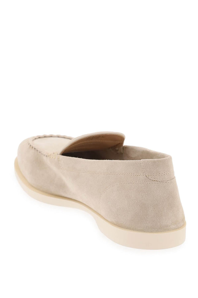 suede leather pace loafers for