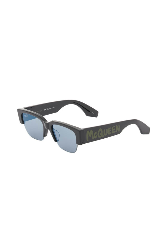 sunglasses with graffiti logo