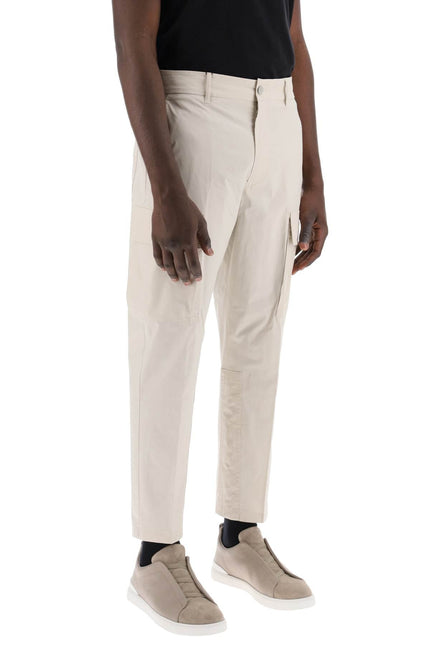 Tapered Leg Cargo Pants With