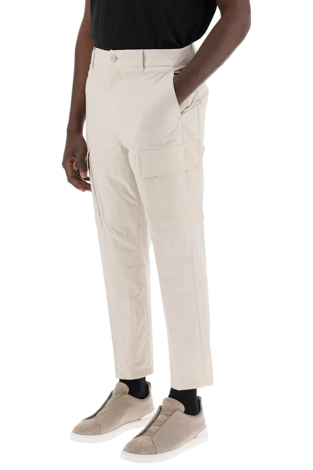 tapered leg cargo pants with