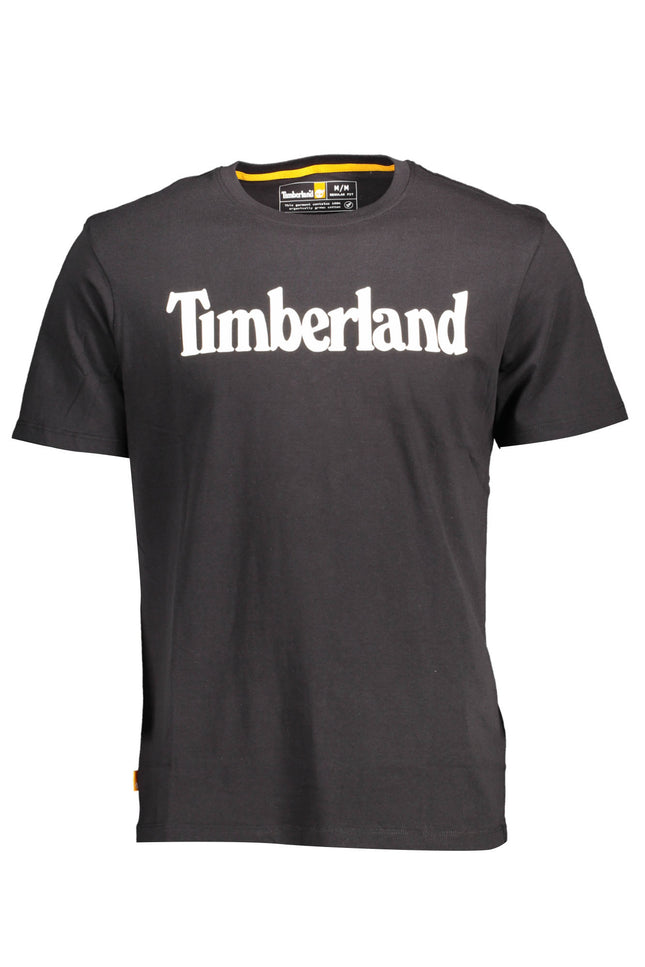 TIMBERLAND MEN'S SHORT SLEEVE T-SHIRT BLACK-T-Shirt-TIMBERLAND-Urbanheer