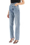 Twisted Seam Straight Jeans - Blue-clothing-Toteme-24-Urbanheer
