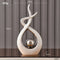 Abstract Sculpture Ceramic Statue Home Décor Figurines-Figurines & Miniatures-Ai BlakHom-Q-Urbanheer