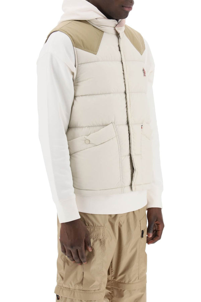 veny padded feather vest for