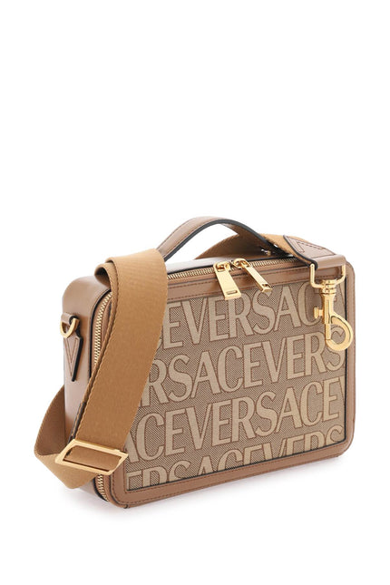 Versace Allover Messenger Bag