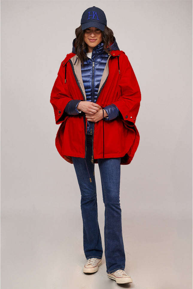 Vicky Waterproof & Windproof Stylish Coat-Clothing - Women-Henry Arroway-Red-XS-Urbanheer