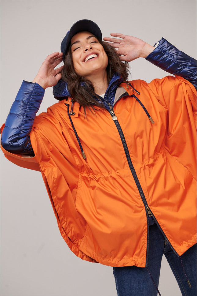 Vicky Waterproof & Windproof Stylish Coat-Clothing - Women-Henry Arroway-Orange-XS-Urbanheer