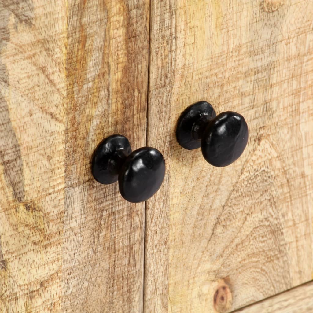 vidaXL TV Stand 47.2"x11.8"x15.7" Solid Wood Mango-Furniture > TV benches & TV stands-VidaXL-Urbanheer