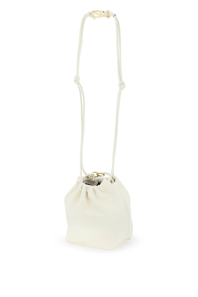 Vlogo Pouf Bucket Bag With - White