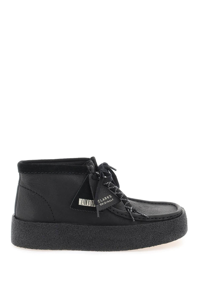 'Wallabee Cup Bt' Lace-Up Shoes - Black