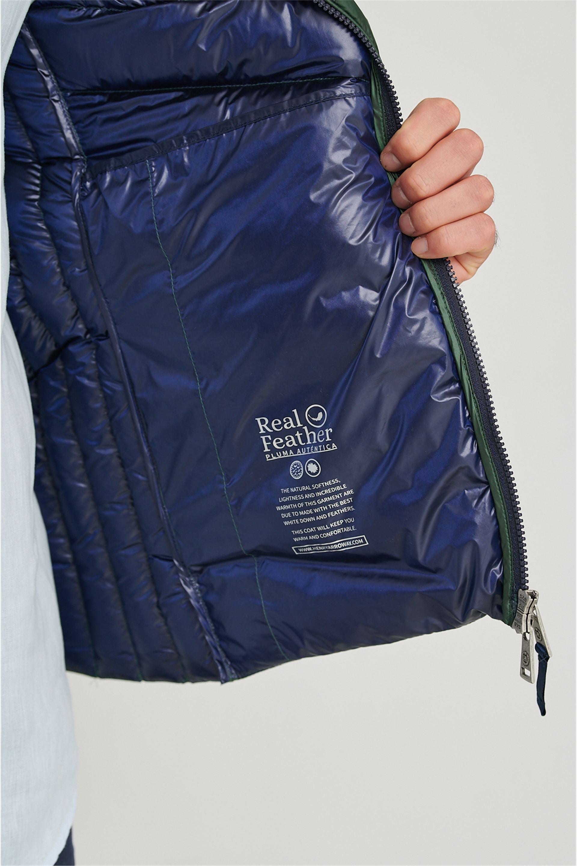 FENIX Lightweight Men'S V-Shaped Short Jacket-Henry Arroway-S-GREEN FOREST-Urbanheer