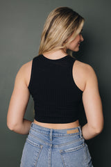 Glow Up Cropped Tank Top