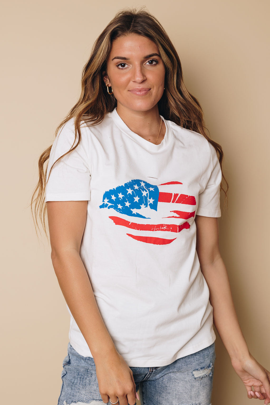 American Kiss Tee-UHXSW-SMALL-Urbanheer