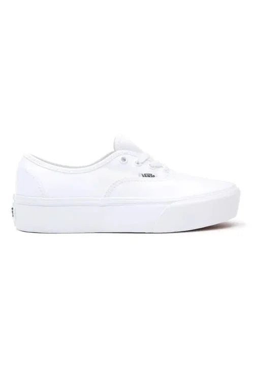 Women's casual trainers AUTHENTIC PLATFORM Vans VN0A3AV8W001 White Sneaker