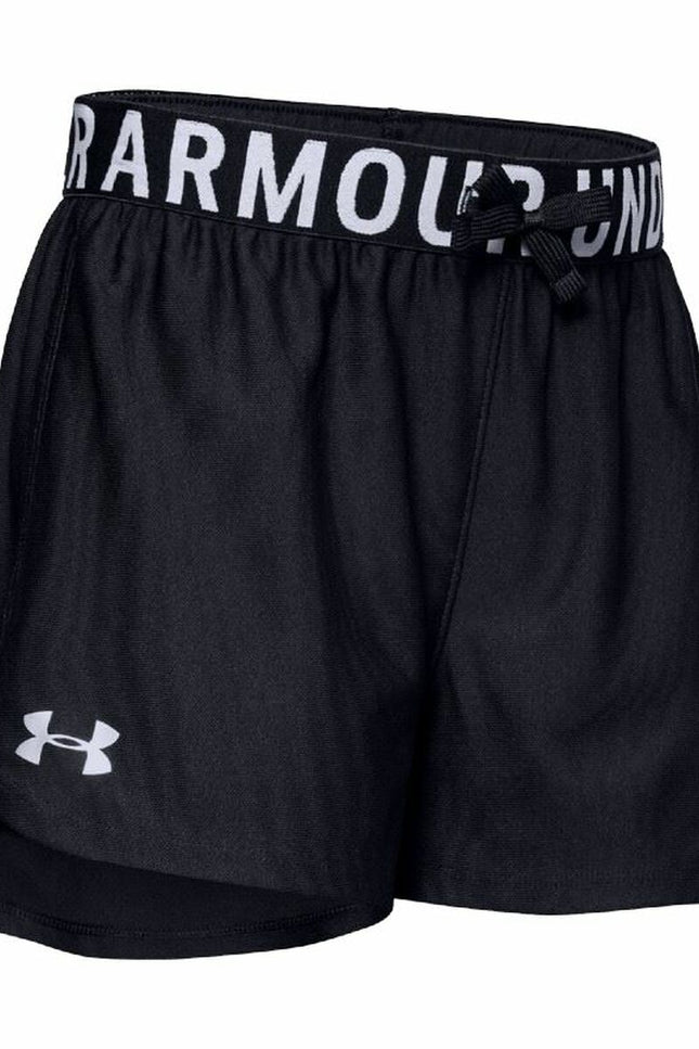 Sports Shorts Under Armour Solid Black-Under Armour-S-Urbanheer