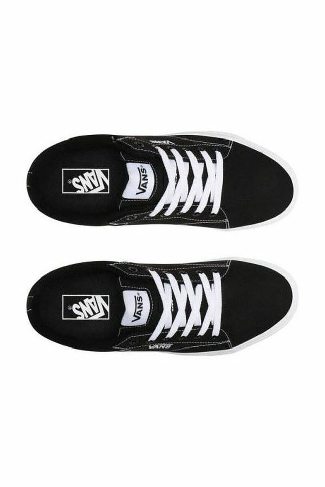 Men’S Casual Trainers Vans Seldan Black-Fashion | Accessories > Clothes and Shoes > Sports shoes-Vans-Urbanheer