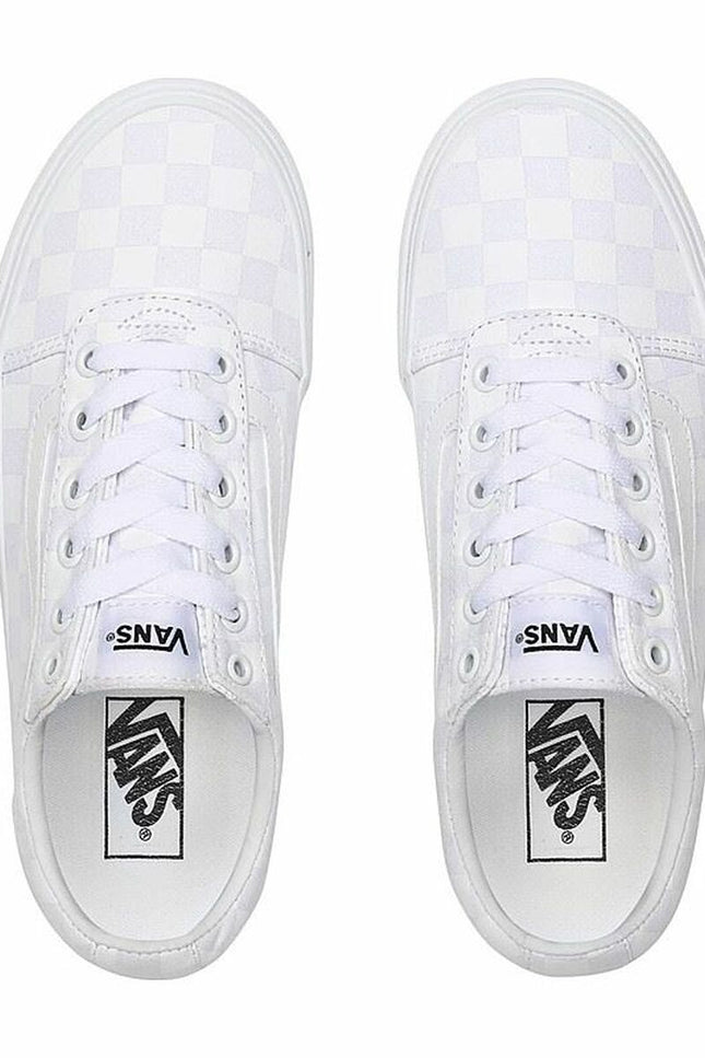 Sports Trainers For Women Vans Ward White-Fashion | Accessories > Clothes and Shoes > Sports shoes-Vans-Urbanheer