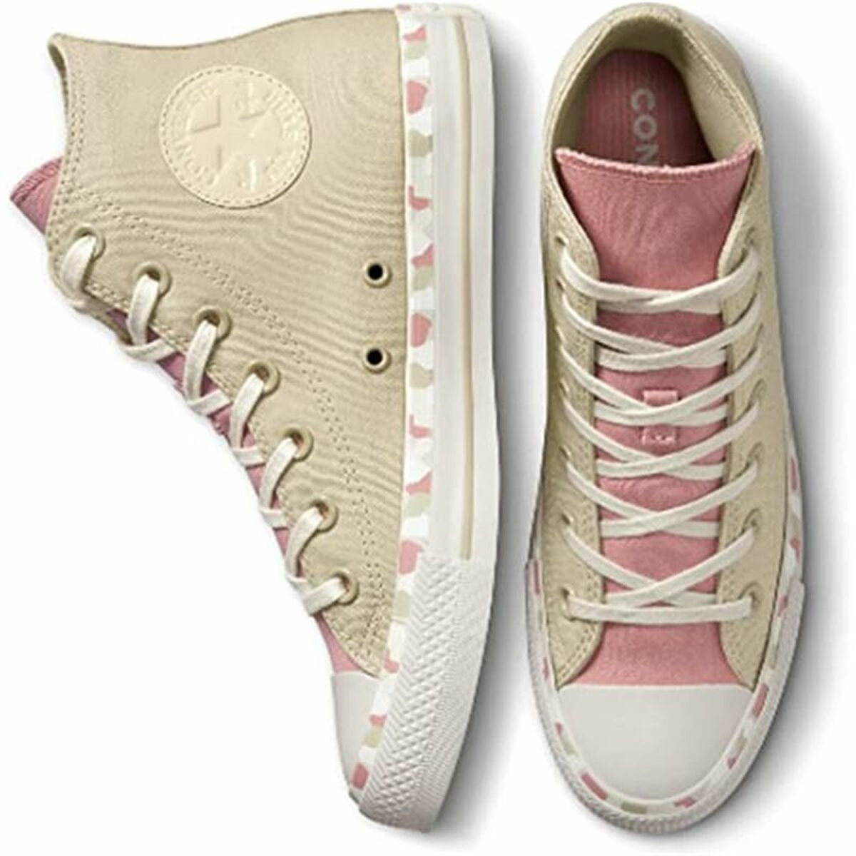 Women's Casual Trainers Converse All Star Beige UrbanHeer