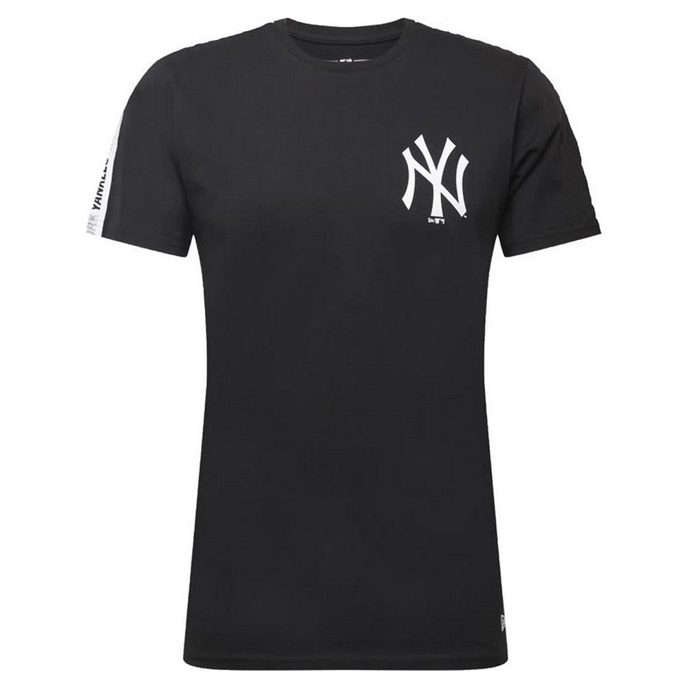 New Era MLB Taping New York Yankees Short Sleeve T-Shirt Black XL Man