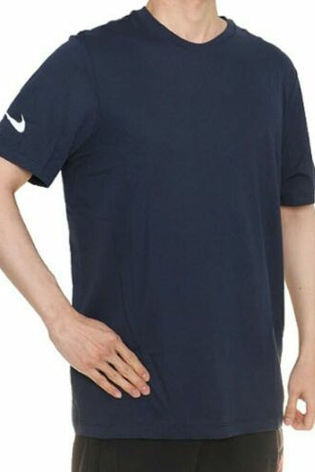 Men’s Short Sleeve T-Shirt Nike CJ1682-002 Navy-Nike-Urbanheer