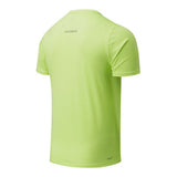 Men’s Short Sleeve T-Shirt New Balance Trainning Lime green