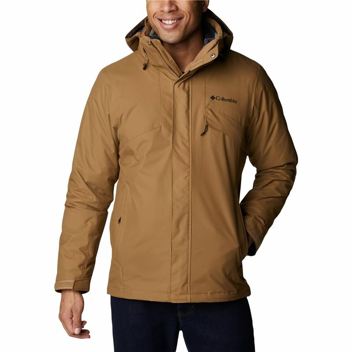 Men's Sports Jacket Columbia Bugaboo II Brown – Urbanheer