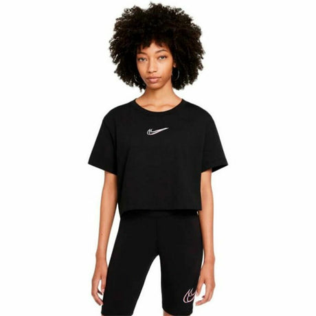Īsroku Sporta T-krekls Nike Sportswear Melns-0