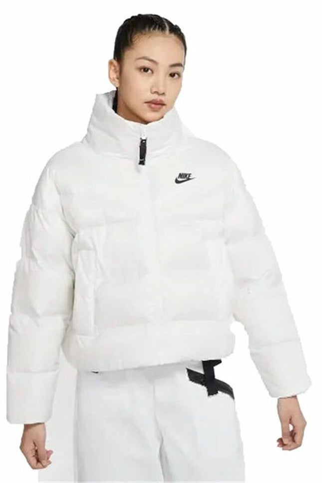 Women'S Sports Jacket Nike Therma-Fit City Series White-Sports | Fitness > Sports material and equipment > Sports Jackets-Nike-Urbanheer