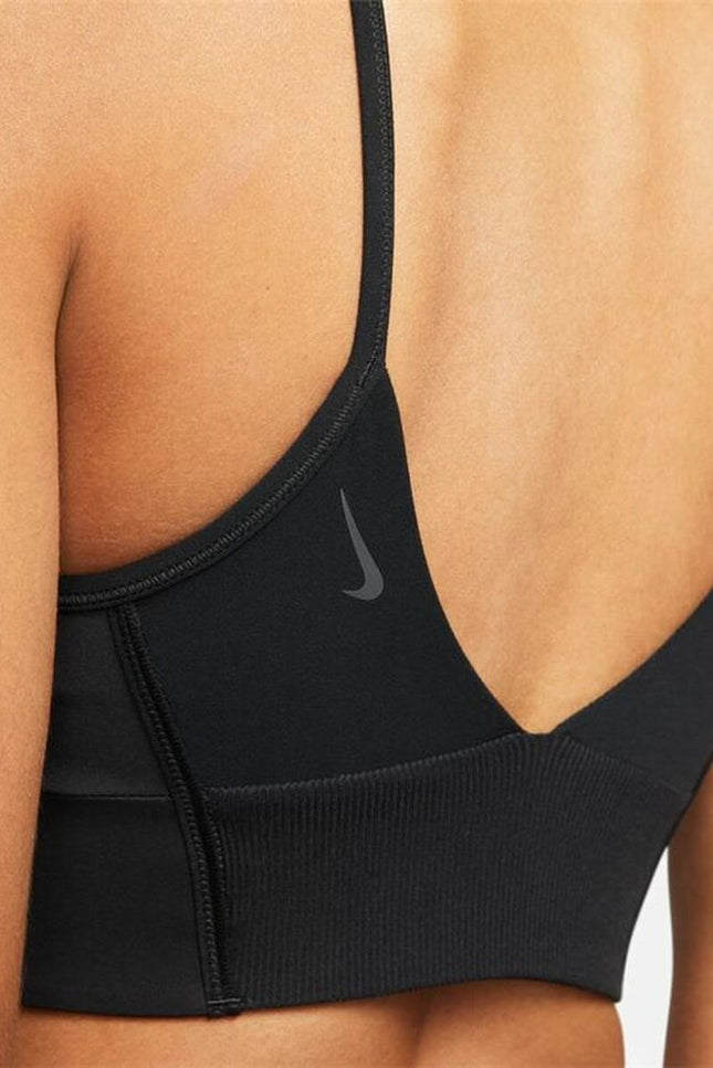 Sports Bra Nike Yoga Dri-Fit Indy Black-Sports | Fitness > Sports material and equipment > Sports bras-Nike-Urbanheer