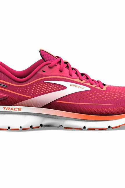 Sports Trainers For Women Brooks Trace 2 Red Pink-Sports | Fitness > Running and Athletics > Running shoes-Brooks-Urbanheer