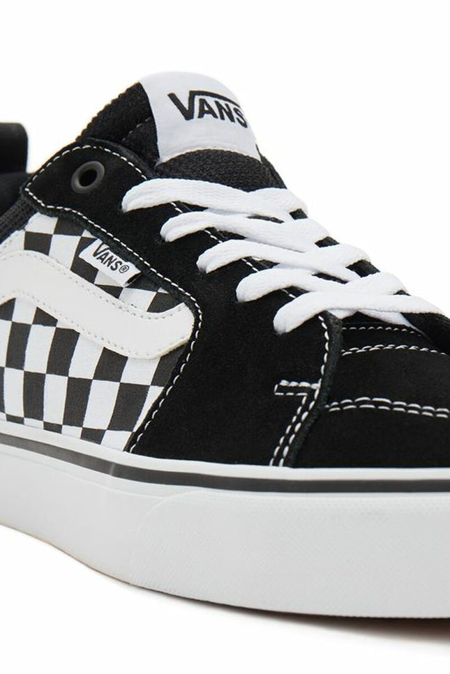 Men'S Trainers Vans Filmore Checkerboard Black-Fashion | Accessories > Clothes and Shoes > Sports shoes-Vans-Urbanheer
