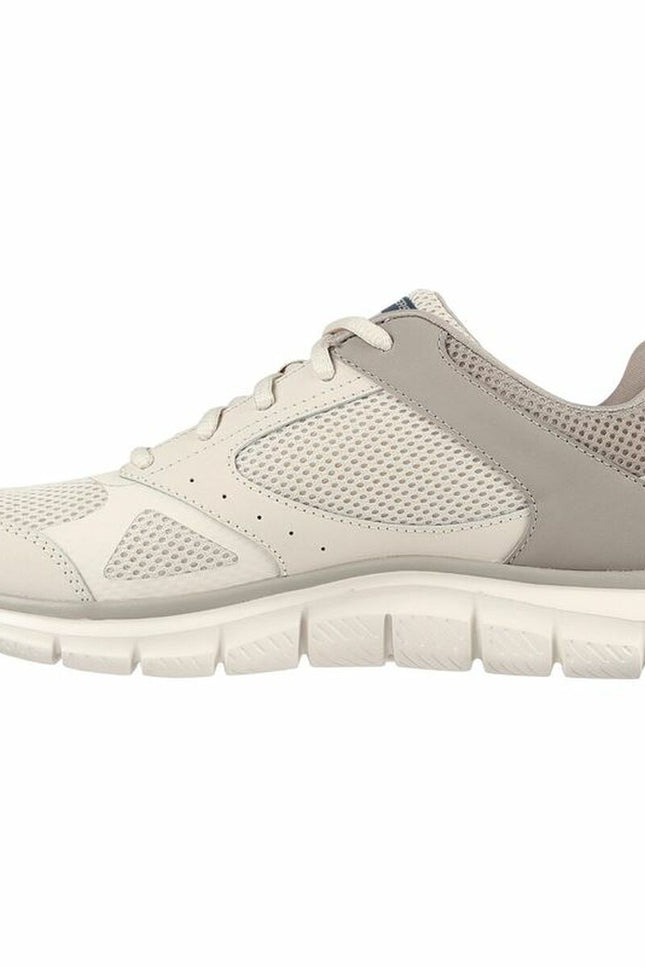Men'S Trainers Skechers Track-Syntac Beige-Fashion | Accessories > Clothes and Shoes > Sports shoes-Skechers-Urbanheer