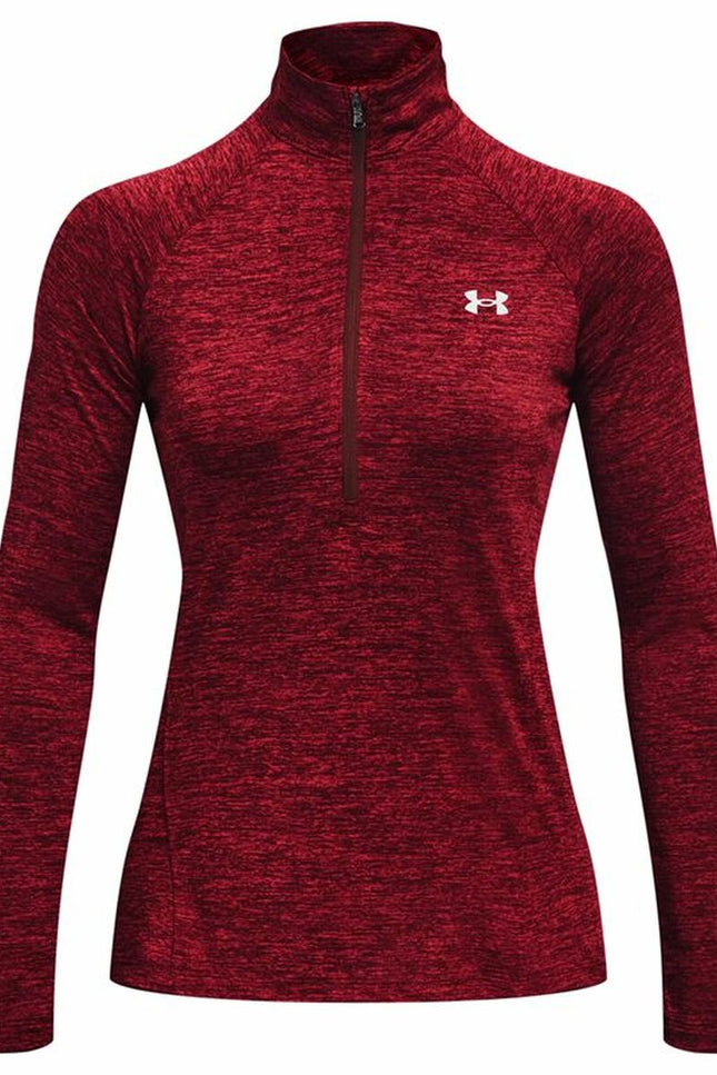 Women’S Sweatshirt Without Hood Under Armour Tech Twist Dark Red-Under Armour-S-Urbanheer