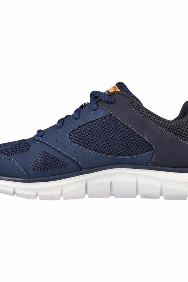 Trainers Skechers Track-Syntac Dark Blue-Fashion | Accessories > Clothes and Shoes > Sports shoes-Skechers-44-Urbanheer