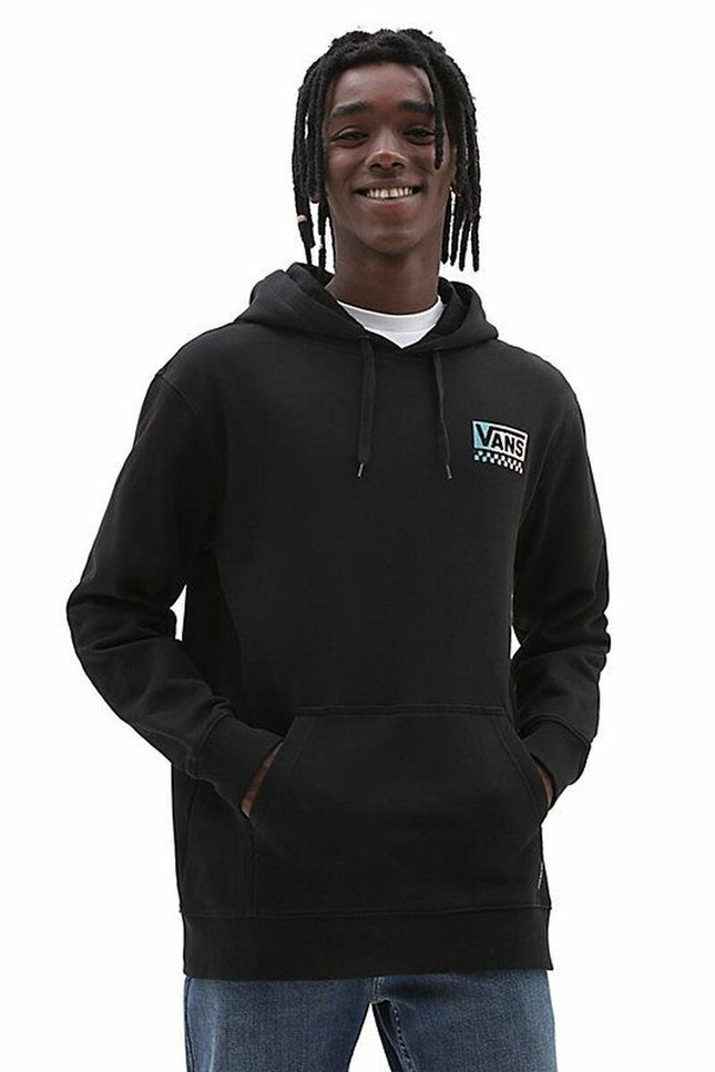 Men’S Hoodie Vans Global Stack Black-Sports | Fitness > Sports material and equipment > Sports sweatshirts-Vans-Urbanheer