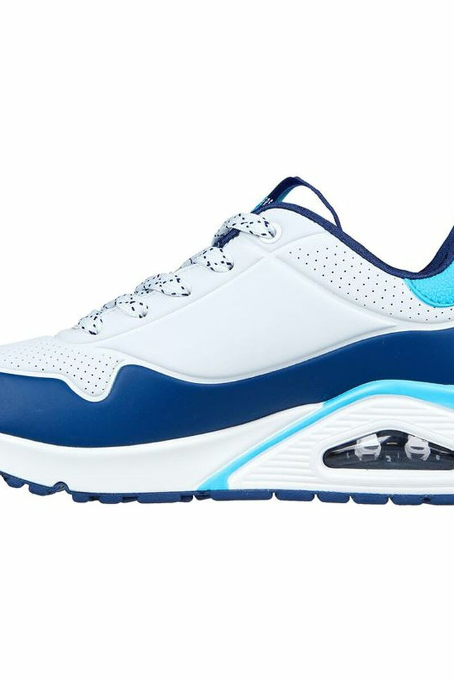 Sports Trainers For Women Skechers Pop Color Fun! Blue White-Fashion | Accessories > Clothes and Shoes > Sports shoes-Skechers-Urbanheer
