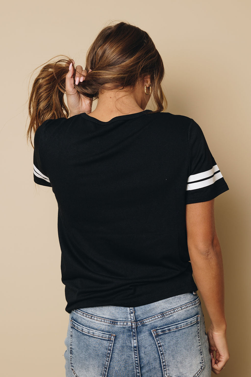 Usa Tie Front Tee-UHXSW-SMALL-Urbanheer