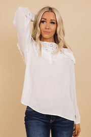 Millie Ruffle Blouse-UHXSW-SMALL-Urbanheer