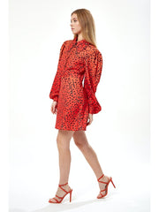 Liquorish Animal Print Mini Dress-Liquorish-8-Urbanheer