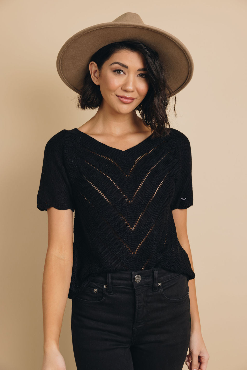 Speechless Knit Top-UHXSW-BLACK-SMALL-Urbanheer