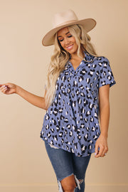 Jani Leopard Babydoll Top-UHXSW-CHARCOAL LEOPARD-SMALL-Urbanheer