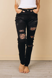Hershey Leopard Patch Skinny Jeans-UHXSW-SMALL-Urbanheer