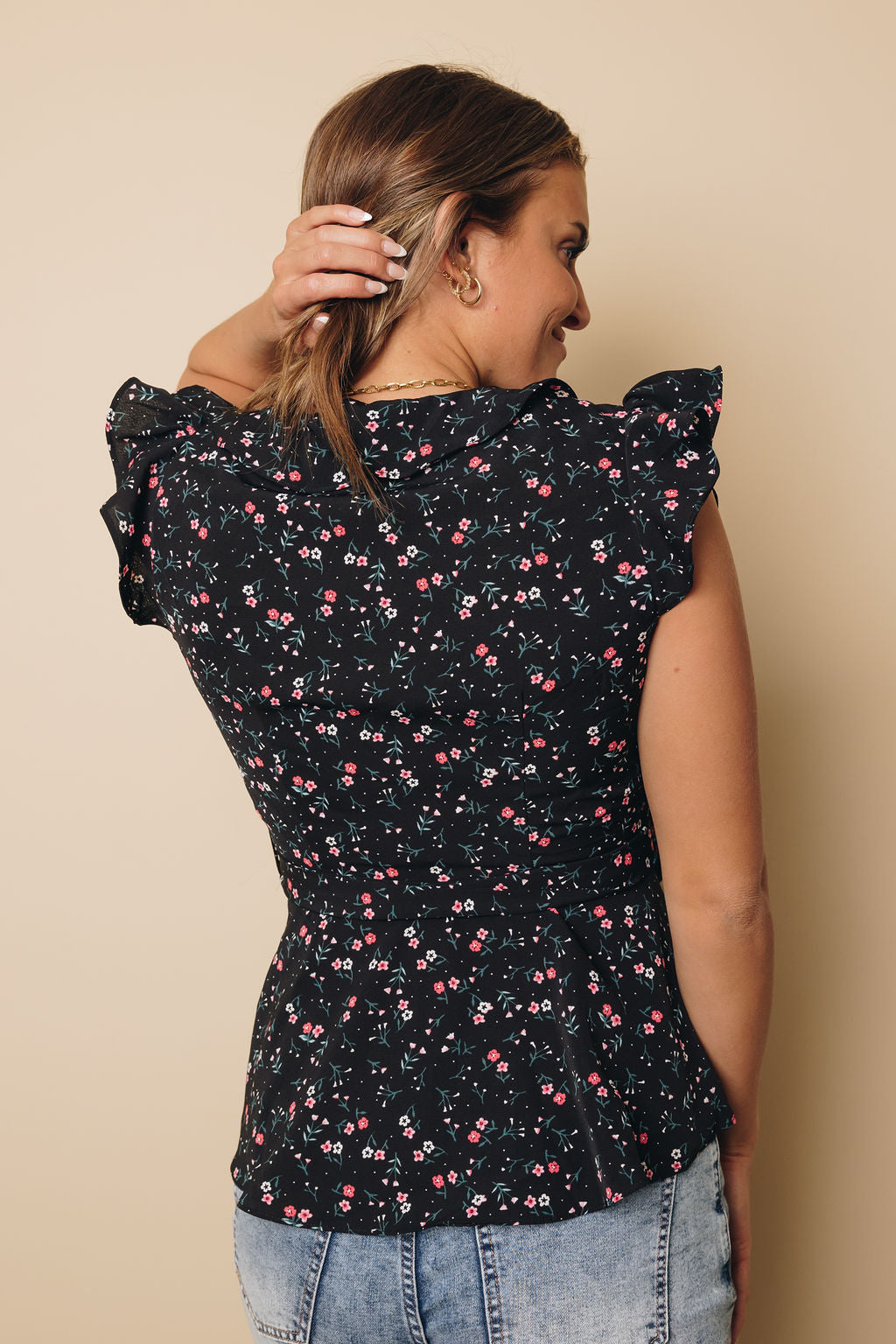 Milan Floral Print Top-UHXSW-SMALL-Urbanheer