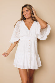 Amelia Lace Crochet Mini Dress-UHXSW-SMALL-Urbanheer